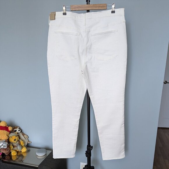 NWT Cream "Tile White" Madewell The Perfect Vintage Jean 33T - Picture 2 of 12